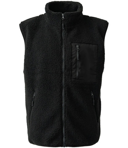 Ravine RV302 Unisex Borg Fleece Gilet - COOZO