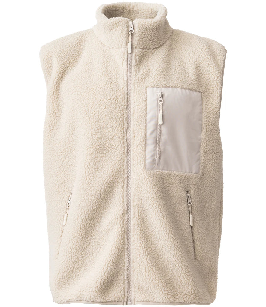 Ravine RV302 Unisex Borg Fleece Gilet - COOZO
