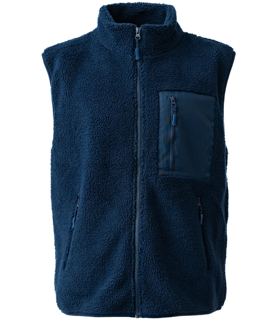Ravine RV302 Unisex Borg Fleece Gilet - COOZO
