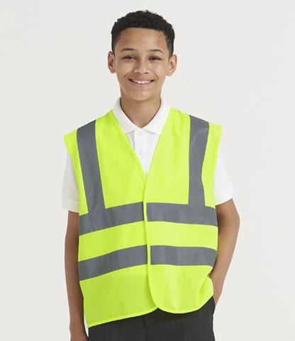 COOZO-RX700B Pro RTX High Visibility Kids Waistcoat