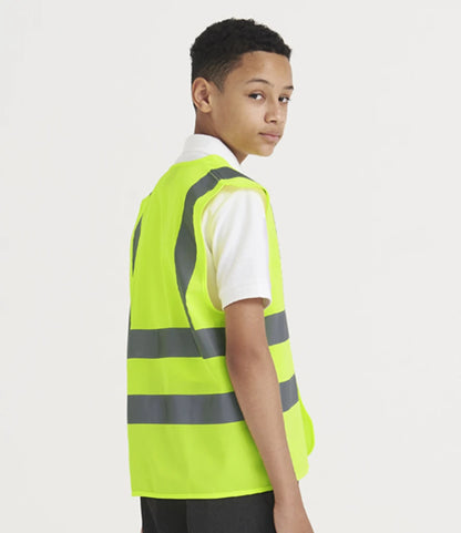 COOZO-RX700B Pro RTX High Visibility Kids Waistcoat