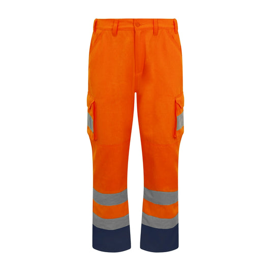 PRO RTX HIGH VISIBILITY RX760 Cargo trousers workwear water-repellent finish - COOZO