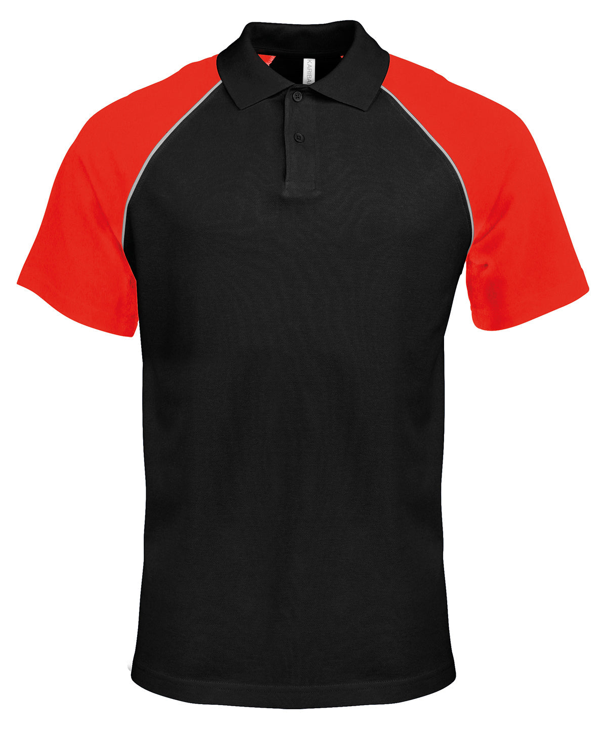 Kariban Baseball Cotton Polo Shirt KB226 - COOZO