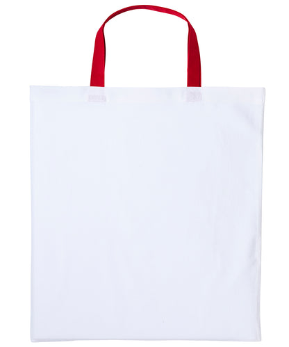 Nutshell RL130 Varsity cotton shopper short handle 100% Cotton Reusable sustainable and multifunctional - COOZO