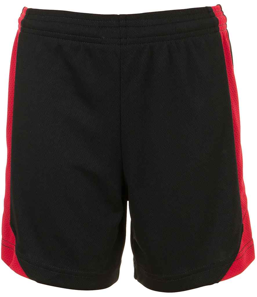 SOL'S SOL01720 Kids Olimpico Shorts Breathable polyester mesh 100% polyester - COOZO