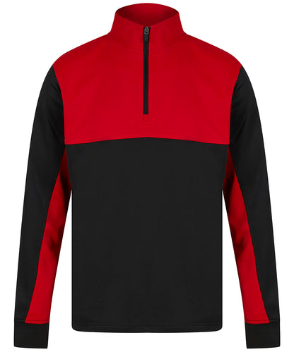 Finden and Hales LV874 LV874 1/4 Zip Tracksuit Top - COOZO