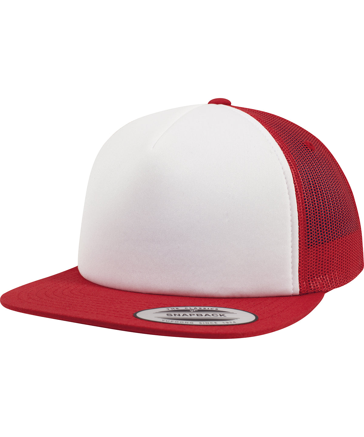 Flexfit YP076 Foam trucker with white front - COOZO