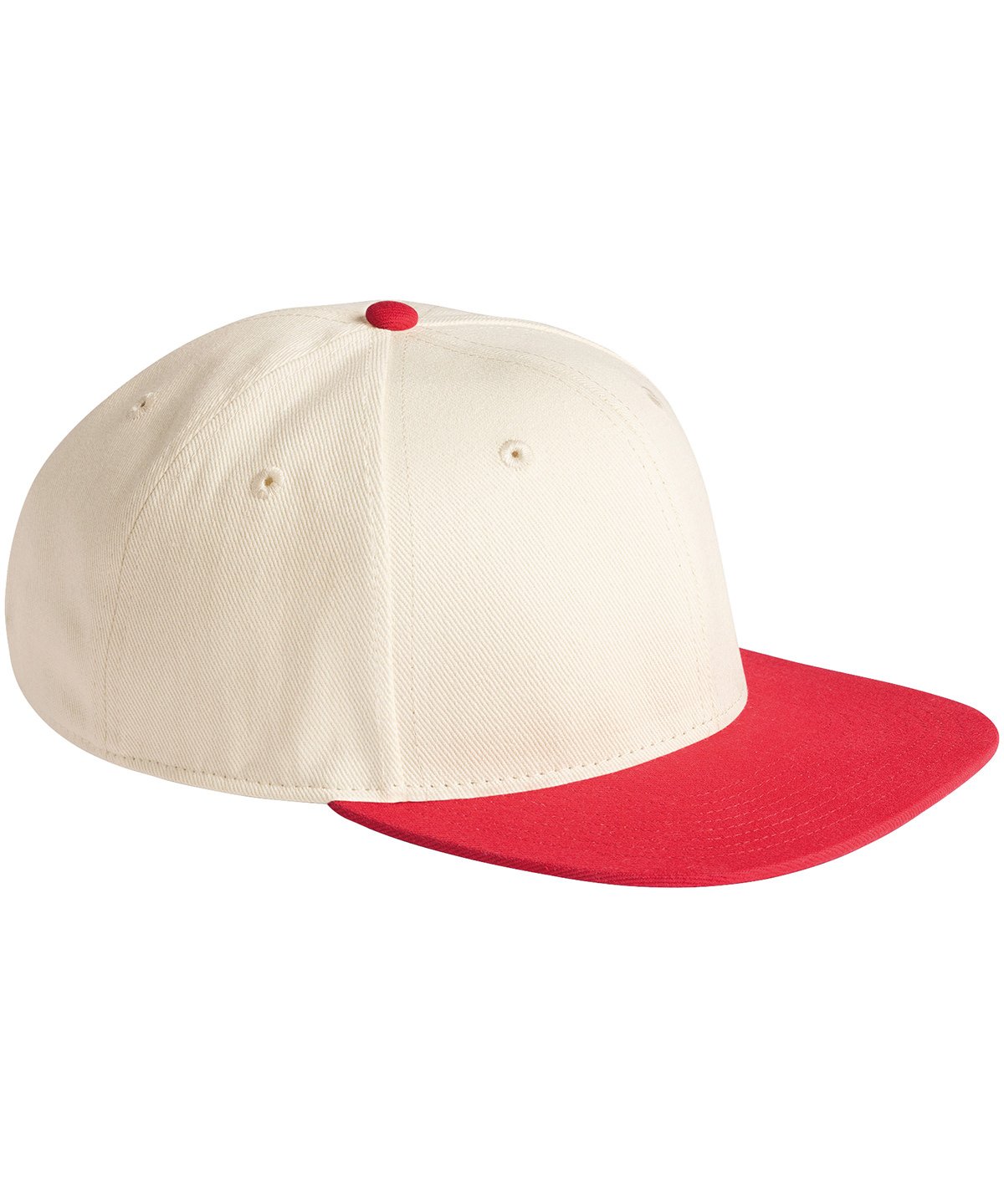 Beechfield B662 Contrast Flat Peak 6 Panel Cap