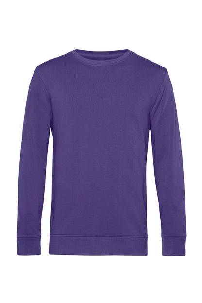 B&C WU31B Men's Organic Crew Neck Sweat Shirt Outlet