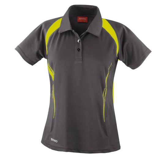 Spiro S177F Ladies' Team Spirit Polo Shirt - COOZO