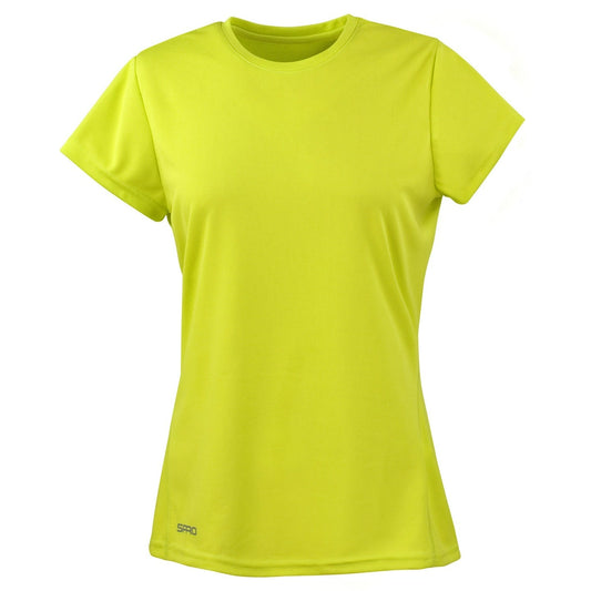 Spiro S253F Ladies Quick Dry Short Sleeve T-Shirt - COOZO