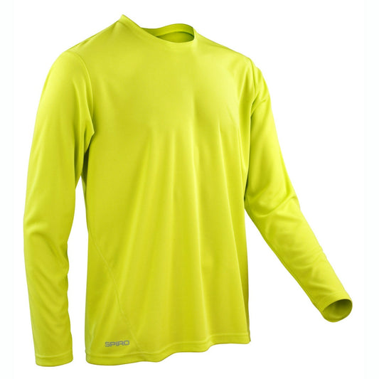 Spiro S254M Performance Long Sleeve T-Shirt - COOZO
