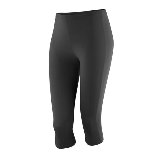 Spiro S284F Women's Impact Softex Capri Pants Super soft quick dry breathable Cropped style - COOZO