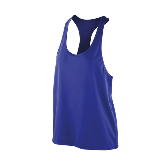 Spiro S285F Loose fit Impact Ladies Softex Tank Top acer back style - COOZO