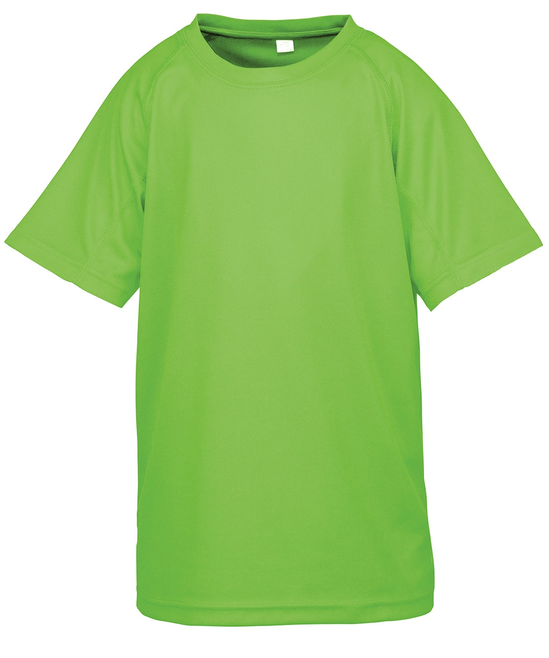 Spiro S287J Breathable quick drying Junior Performance Aircool Tee 100% textured polyester Comfort fit - COOZO