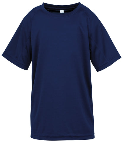 Spiro S287J Breathable quick drying Junior Performance Aircool Tee 100% textured polyester Comfort fit - COOZO