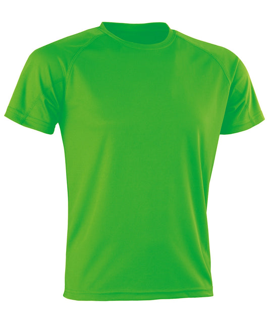 Spiro S287X Comfort fit Aircool Tee Breathable quick drying, high-tech stretch fabric 100% textured polyester Other color - COOZO