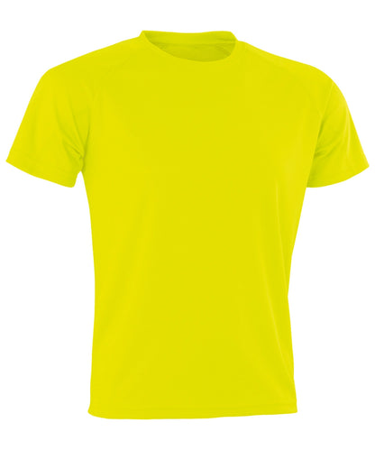 Spiro S287X Comfort fit Aircool Tee Breathable quick drying, high-tech stretch fabric 100% textured polyester Other color - COOZO