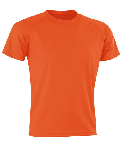 Spiro S287X Comfort fit Aircool Tee Breathable quick drying, high-tech stretch fabric 100% textured polyester Main color - COOZO