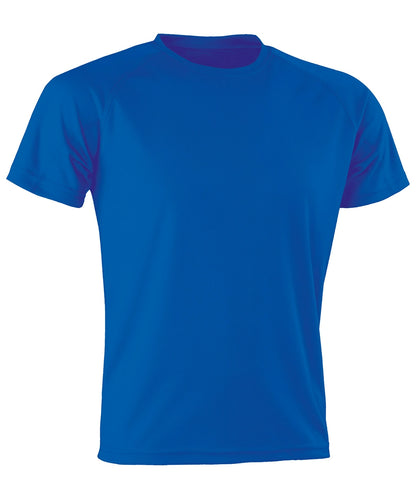 Spiro S287X Comfort fit Aircool Tee Breathable quick drying, high-tech stretch fabric 100% textured polyester Main color - COOZO