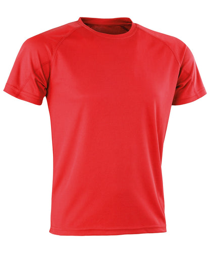 Spiro S287X Comfort fit Aircool Tee Breathable quick drying, high-tech stretch fabric 100% textured polyester Main color - COOZO
