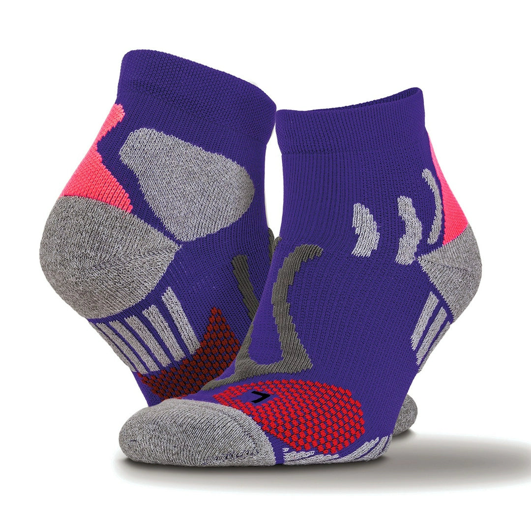 Spiro S294X Anti-bacterial Quick dry Technical Compression Sports Socks Durable knit - COOZO
