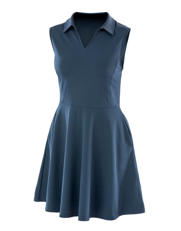 Spiro S799F Ladies Fitness Dress Ideal for tennis and all court sports Quick dry fabric - COOZO
