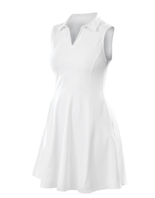 Spiro S799F Ladies Fitness Dress Ideal for tennis and all court sports Quick dry fabric - COOZO