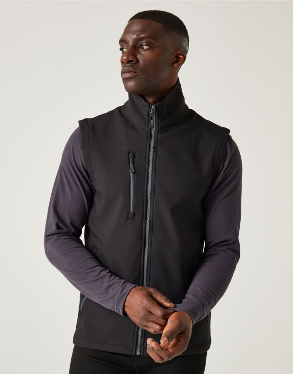 Regatta TRA915 Navigate Two Layer Soft Shell Showerproof windproof Bodywarmer - COOZO