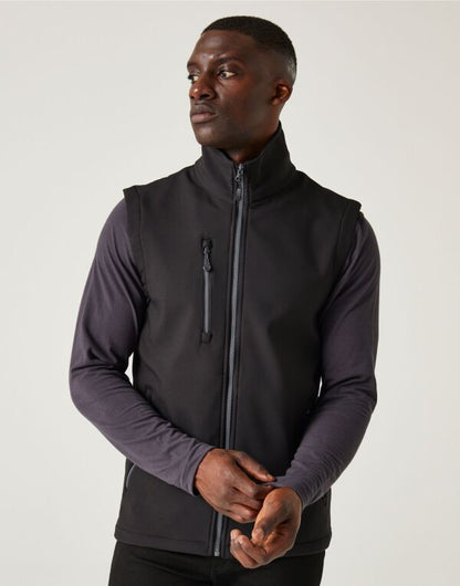 Regatta TRA915 Navigate Two Layer Soft Shell Showerproof windproof Bodywarmer - COOZO