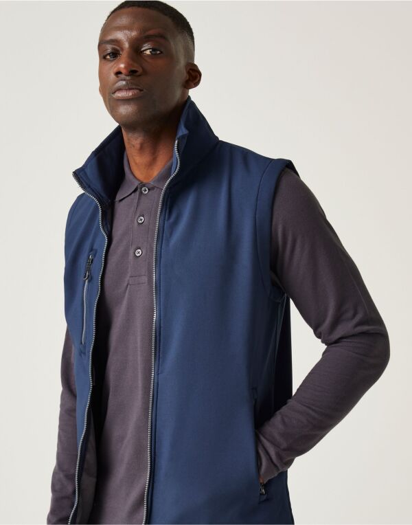 Regatta TRA915 Navigate Two Layer Soft Shell Showerproof windproof Bodywarmer - COOZO