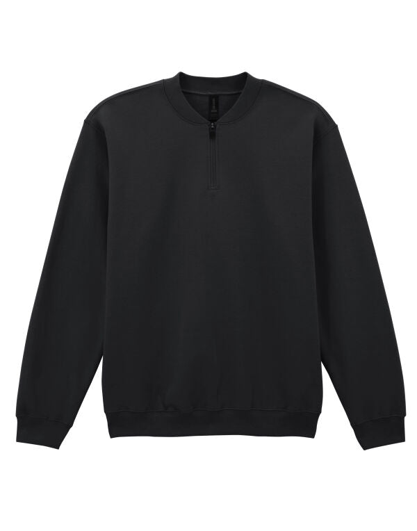 Gildan SF008 Softstyle Midweight 1/4 Zip Sweatshirt - COOZO