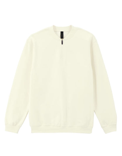 Gildan SF008 Softstyle Midweight 1/4 Zip Sweatshirt - COOZO