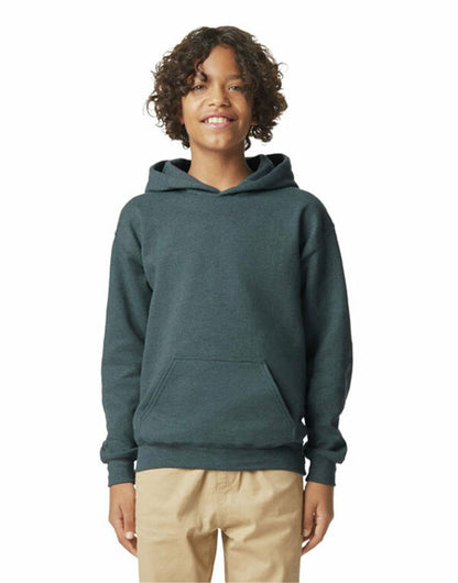 Gildan SF500B Softstyle Midweight Fleece Youth Hoodie - COOZO