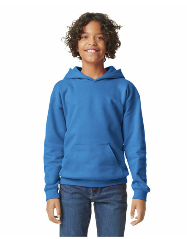 Gildan SF500B Softstyle Midweight Fleece Youth Hoodie - COOZO