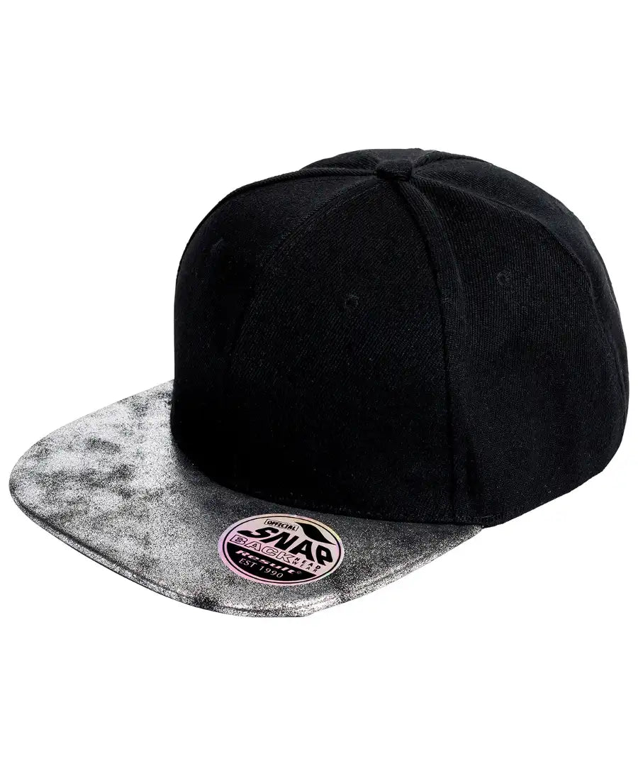 Result RC87X Bronx Glitter Snapback Cap 100% Acrylic twill - COOZO