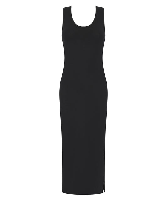 Skinni Fit SK114 Ladies Racer Back Midi Dress