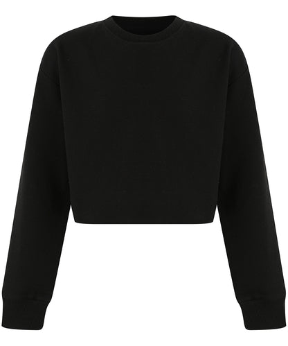 Skinnifit SM515 Kids cropped slounge Oversized dropped shoulders sweatshirt - COOZO