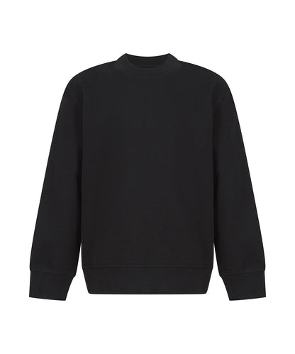 Skinnifit Minni SM530 Kids Sustainable Curved Hem Unisex relaxed fit Sweatshirt - COOZO
