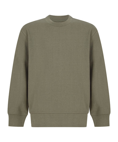 Skinnifit Minni SM530 Kids Sustainable Curved Hem Unisex relaxed fit Sweatshirt - COOZO