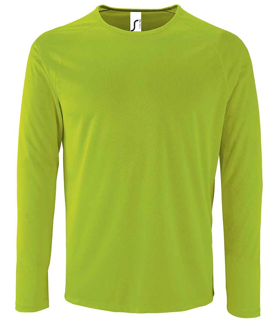 SOL'S Sporty Long Sleeve Performance T-Shirt SOL02071 - COOZO