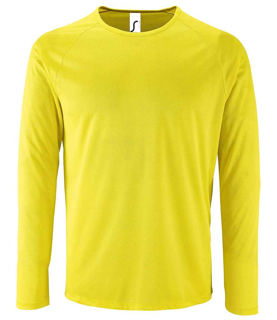 SOL'S Sporty Long Sleeve Performance T-Shirt SOL02071 - COOZO