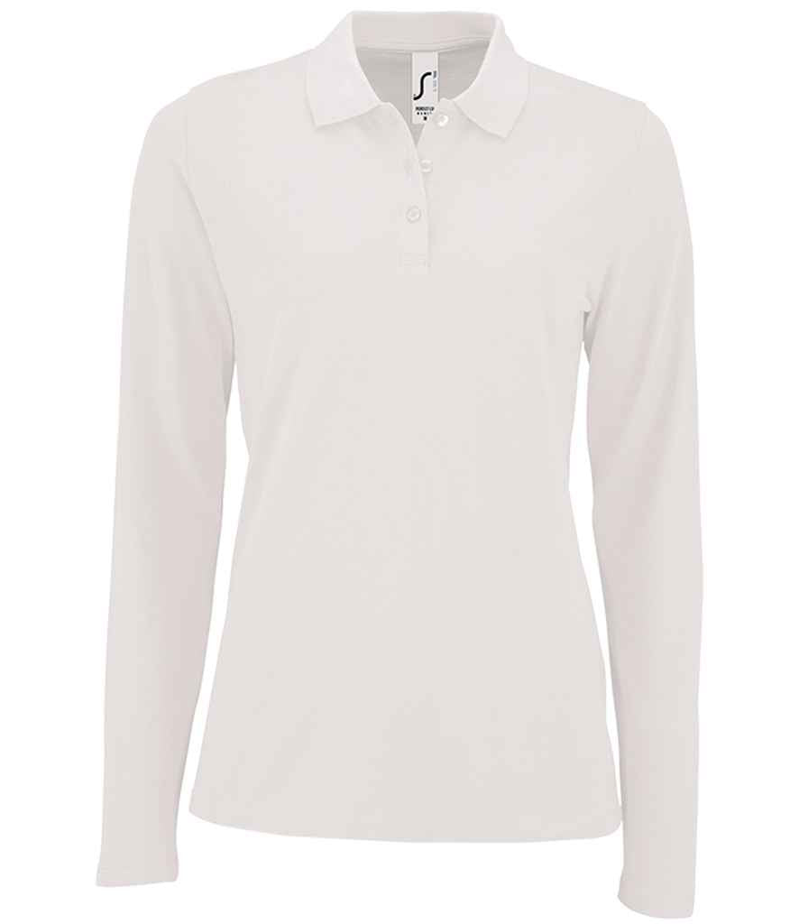 SOL'S Ladies Perfect Long Sleeve Piqu¡§| Polo Shirt - COOZO