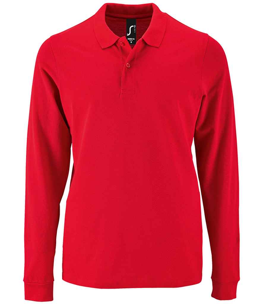 SOL'S Perfect Long Sleeve Polo Shirt SOL02087 - COOZO