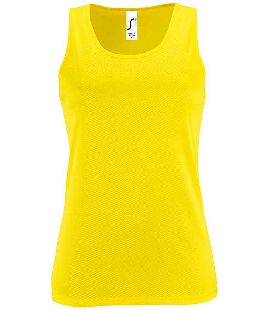 SOL'S Ladies Sporty Performance Tank Top SOL02117 - COOZO