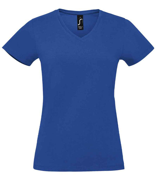 02941 SOL'S Ladies Imperial V Neck T-Shirt - COOZO