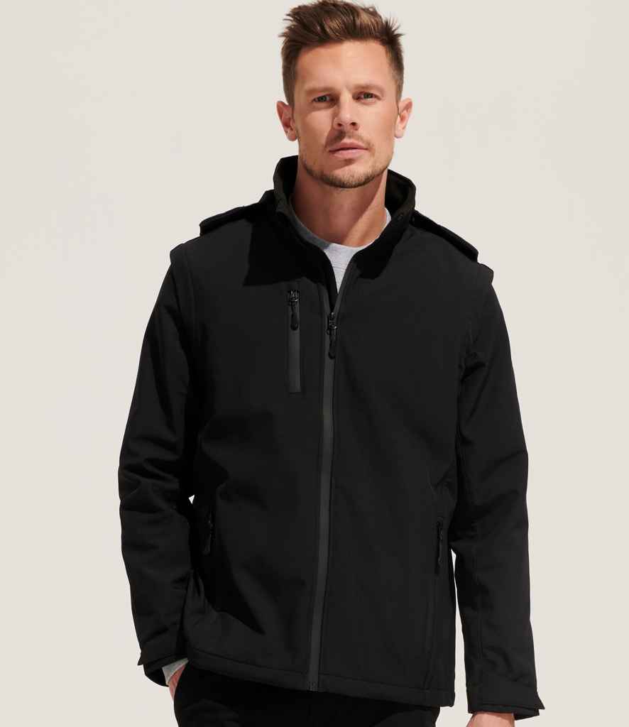 SOL'S SOL03995 Unisex Falcon 3-in-1 Soft Shell Jacket - COOZO