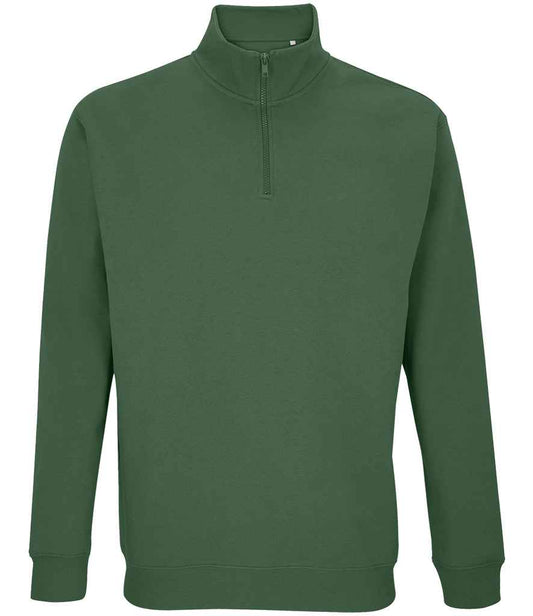 SOL'S SOL04234 Unisex Conrad 1/4 Zip Sweatshirt - COOZO