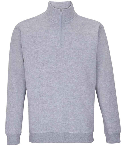 SOL'S SOL04234 Unisex Conrad 1/4 Zip Sweatshirt - COOZO