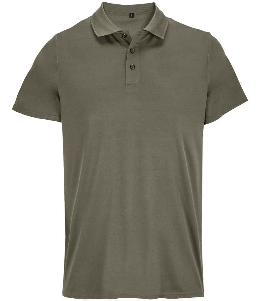 SOLS SOL04442 Unisex Pitcher Recycled Polyester Piqu Polo Shirt - COOZO